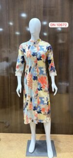 10672 A-Line Kurti - Image 2