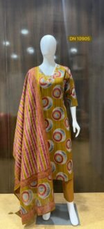 10905 Kurti Pant Dupatta - Image 2