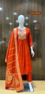 3816 Kurti Pant Dupatta - Image 2